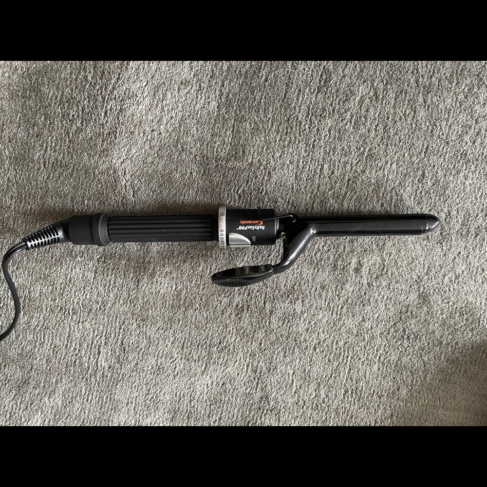 Babyliss pro ceramic 3/4” curling iron